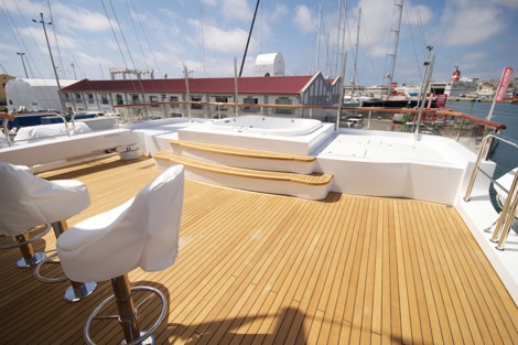 Image for article 'Paramour' refit completed in time for 2012 charter season